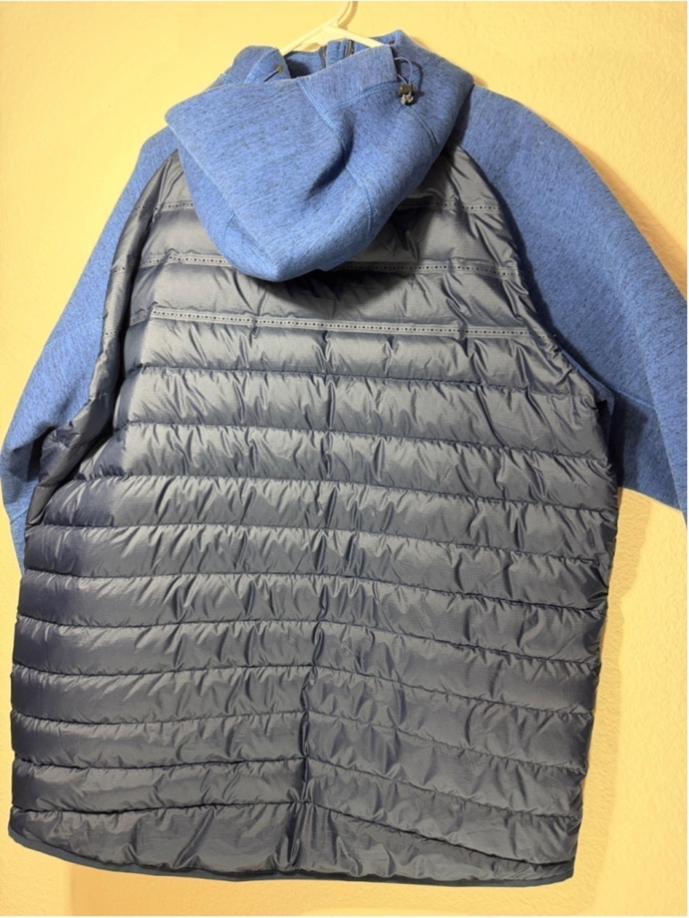 Nike Men Large Blue Polyester Puffer Jacket - Picture 8 of 8